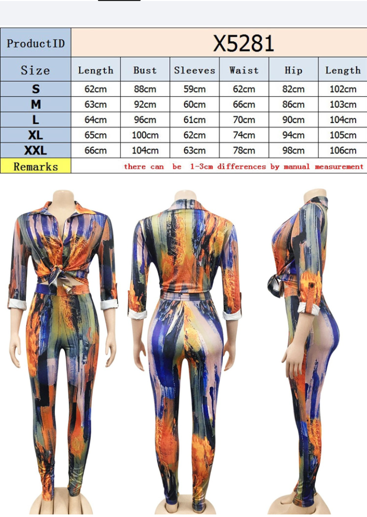 Sentel 2Piece Tie Dye Pant Set