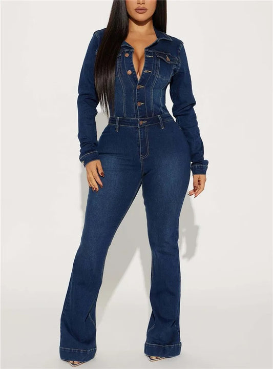 Sentel’s Up-One Denim Jumpsuit