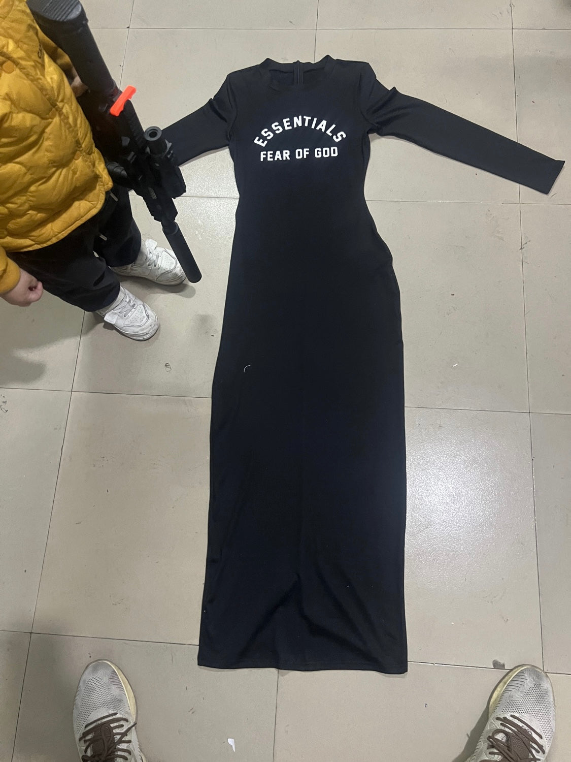 Essentials Long Bodycon Dress