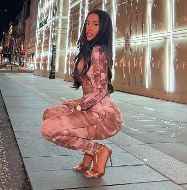 Retro Print Long Sleeve Jumpsuit