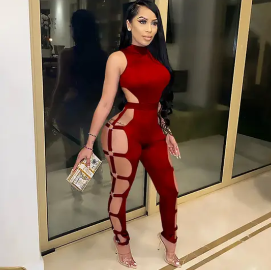 Sentel Hollowed Out Party Jumpsuit