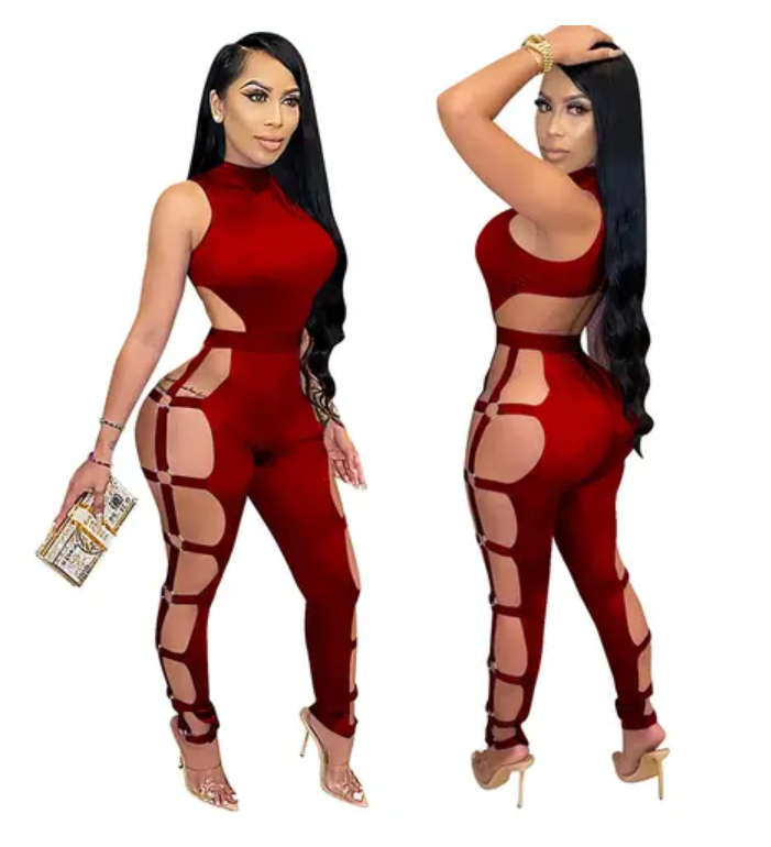 Sentel Hollowed Out Party Jumpsuit